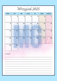 Planer 2025/2026 dla nauczyciela lub wychowawcy