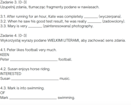 EGZAMIN ÓSMOKLASISTY - SŁOWNICTWO: CZŁOWIEK; SŁOWNICTWO W ZADANIACH EGZAMINACYJNYCH E8 - CZŁOWIEK, UNIT 1 CZŁOWIEK