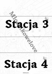 Stacje zadaniowe- ortografia (rz po spółgłoskach)