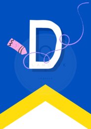 Girlanda Dzień Kredki