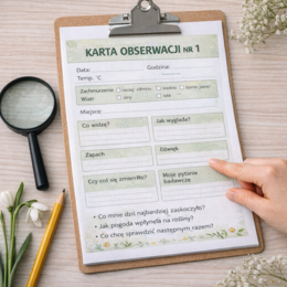 Wiosna Start! Mini‑podręcznik obserwacji przyrody na marzec