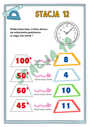 Stacje zadaniowe -figury na płaszczyźnie