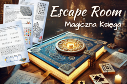 ŚWIĄTECZNY ESCAPE ROOM - klasa 2-3, matematyczna gra, zagadki, łamigłówki, Boże Narodzenie, zima, święta, adwent
