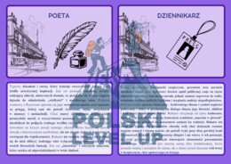 Fiszki z 26 postaciami z "Wesela"_Polski Level Up