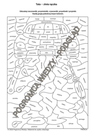 Tata - złota rączka karta pracy + klucz odpowiedzi