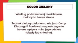 Barwy ciepłe i zimne - prezentacja
