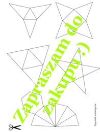 Lapbook ostrosłupy - propozycja materiałów