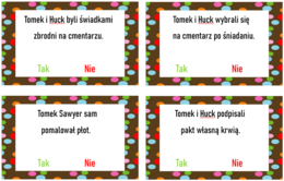 "Przygody Tomka Sawyera" TAK czy NIE