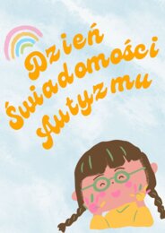 Światowy Dzień Świadomości Autyzmu - autyzm gazetka - dekoracja