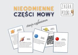 Stacje zadaniowe - nieodmienne części mowy