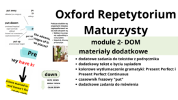 Oxford Repetytorium Maturzysty, rozdział 2, dodatkowe materiały