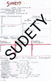 Sudety - karta pracy