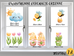 DEKORACJE dwustronne – WIOSNA