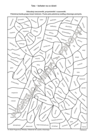 Tata - bohater na co dzień - karta pracy + klucz odpowiedzi