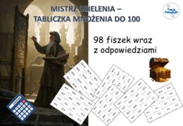 Mistrz dzielenia- tabliczka mnożenia do 100