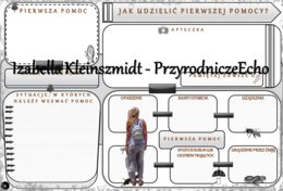 Karta pracy „Jak udzielić pierwszej pomocy?” wykonana w power point do edycji. Przyroda 4, „Ja i moje ciało” na podstawie wydawnictwa WSiP