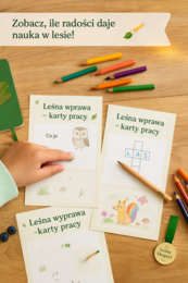 Leśna wyprawa – karty pracy