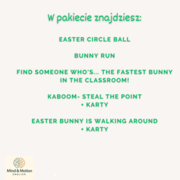 Spring & Easter – Speaking Games | ruchowe gry na mówienie | low prep | klasy 3–6