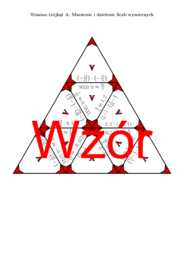 Trimino - Mnożenie i dzielenie liczb wymiernych | matematyka
