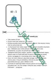 Kolejność działań, gra karciana "Czarny Piotruś"