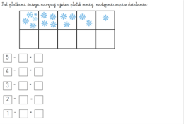 Zimowa matematyka dla smyka