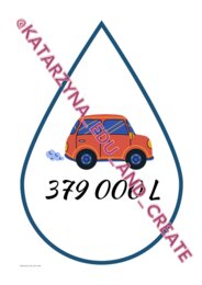 WIRTUALNA WODA - KROPLE WODY DEKORACJA - DZIEŃ WODY