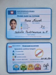 Prawo jazdy na czytanie-kl. 1-3