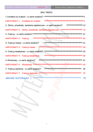 Karty pracy- matematyka - MATURA od 2023 - poziom podstawowy część 1
