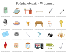 W domu - trudności ortograficzne