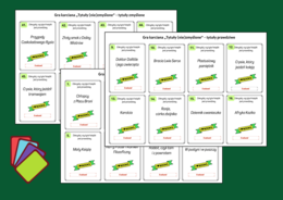 Gra karciana „TYTUŁY (NIE)ZMYŚLONE” – wersja 5 sekund - biblioteka - świetlica - język polski - zajęcia z wychowawcą - 80 szt.