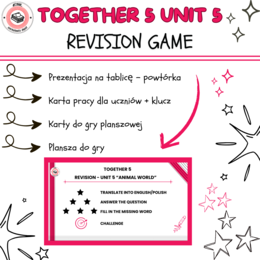 Together 5 Unit 5 Revision Game