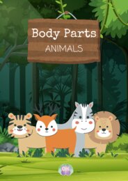🦁 Animal Body Parts – Materiał dla dzieci (11 zwierząt) 🐢 Poznaj i podpisz części ciała zwierząt! – 12 stron pełnych nauki i zabawy, zwierzęta, części ciała, wycinanki, praca plastyczna, karty pracy, dzieci, angielski dla najmłodszych, opis zwierząt, A1.
