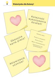 Walentynka dla Bożeny - kolejność wykonywania działań klasa 6