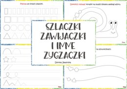 Przedszkole. Szlaczki zawijaczki i inne zygzaczki.