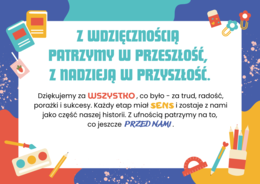 Gazetka szkolna „Zakończenie roku – Wzrastamy razem”