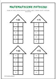 Matematyczne potyczki - dodawanie i odejmowanie