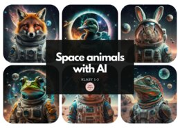 Space Animals with AI