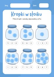 Karty pracy z okazji Dnia Kropki – 20 stron