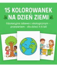 15 kolorowanek na Dzień Ziemi