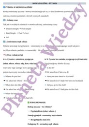 MOWA ZALEŻNA - E8– Zbiór zadań do egzaminu ósmoklasisty z języka angielskiego. Poziom A2/A2+ – 20 STRN ZADAŃ, zamiana zdań na mowę zależna, poprawna składnia, zmiany czasów, wypełnianie luk w tekście, tworzenie własnych zdań i historii + ODPOWIEDZI