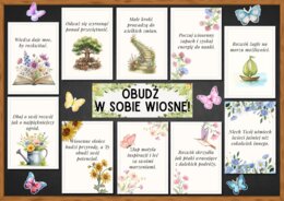 OBUDŹ W SOBIE WIOSNĘ! - gazetka motywacyjna