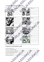 Karta pracy: Brainy 4 – Unit 5 – Powtórka do sprawdzianu | Macmillan