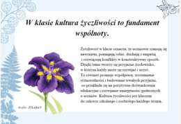 Życzliwość jest jak kwiat, który rozkwita w sercu każdego z nas. Atrakcyjny materiał edukacyjny na gazetkę oraz prezentacja.