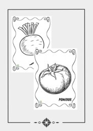 JESIENNE WARZYWA I OWOCE. PLANSZE I KOLOROWANKI.