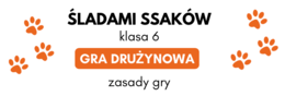 Lekcja biologii w terenie, gra terenowa "Śladami ssaków" dla klas 4-6