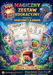 Minecraftowa Matematyka: Mega Zestaw Kart Pracy (Klasa 2)