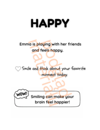 Emotions & Feelings for Kids – emocje po angielsku | kolorowanka i karty pracy PDF