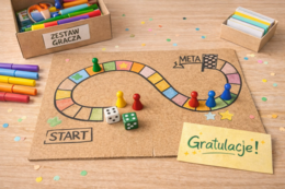 Planszówki DIY z kartonu i markerów