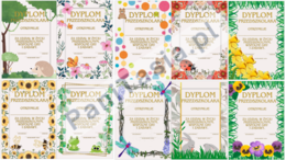 DYPLOM PRZEDSZKOLAKA na zakończenie roku szkolnego - 31 wzorów !!!