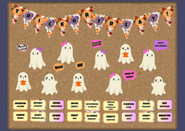 Halloweenowa gazetka szkolna